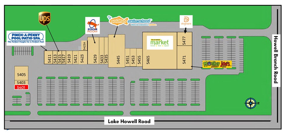 More Photos Of 5401-5465 Lake Howell Rd, Winter Park Unknown For Lease