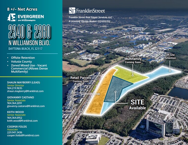 More Photos Of 2340 N Williamson Blvd, Daytona Beach Land For Sale