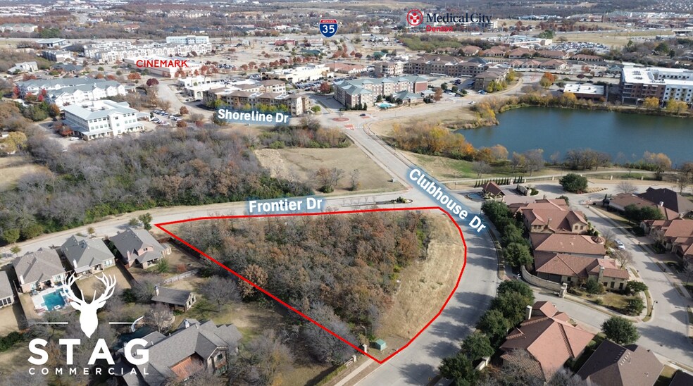 Primary Photo Of Clubhouse Dr & Frontier Dr, Denton Land For Sale
