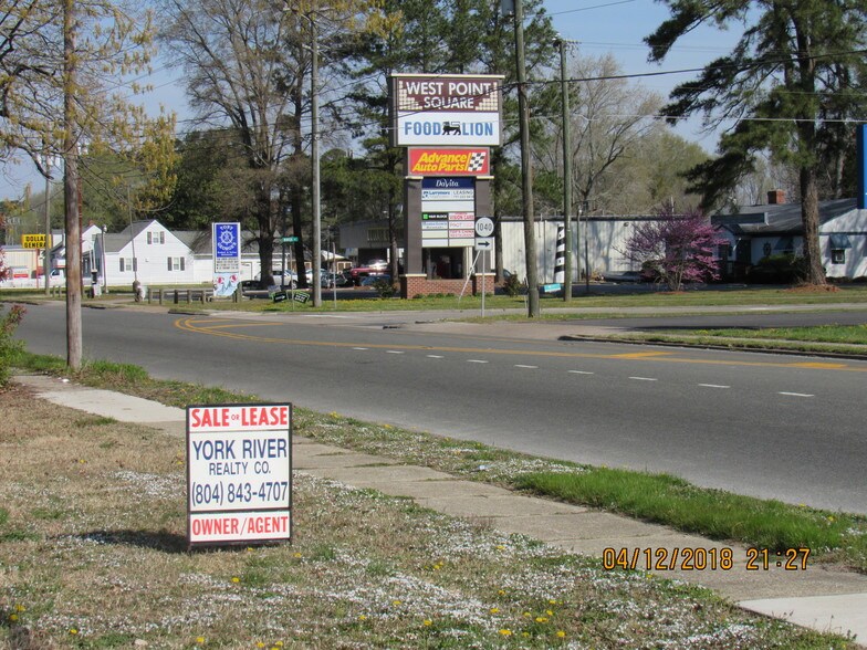 More Photos Of 2850 King William Ave, West Point Storefront Retail Office For Sale