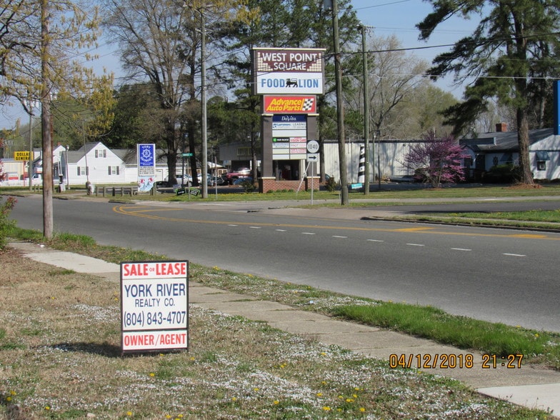 More Photos Of 2850 King William Ave, West Point Storefront Retail Office For Lease