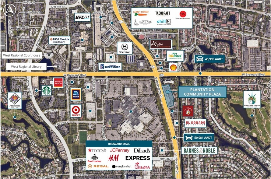 More Photos Of 214-268 S University Dr, Plantation Unknown For Lease