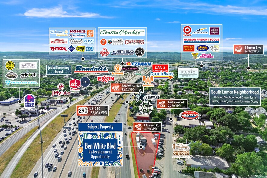 Primary Photo Of 1600 W Ben White Blvd, Austin Freestanding For Sale