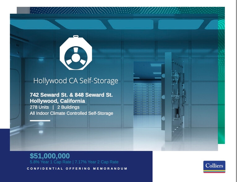 More Photos Of 742 Seward St, Los Angeles Self Storage For Sale