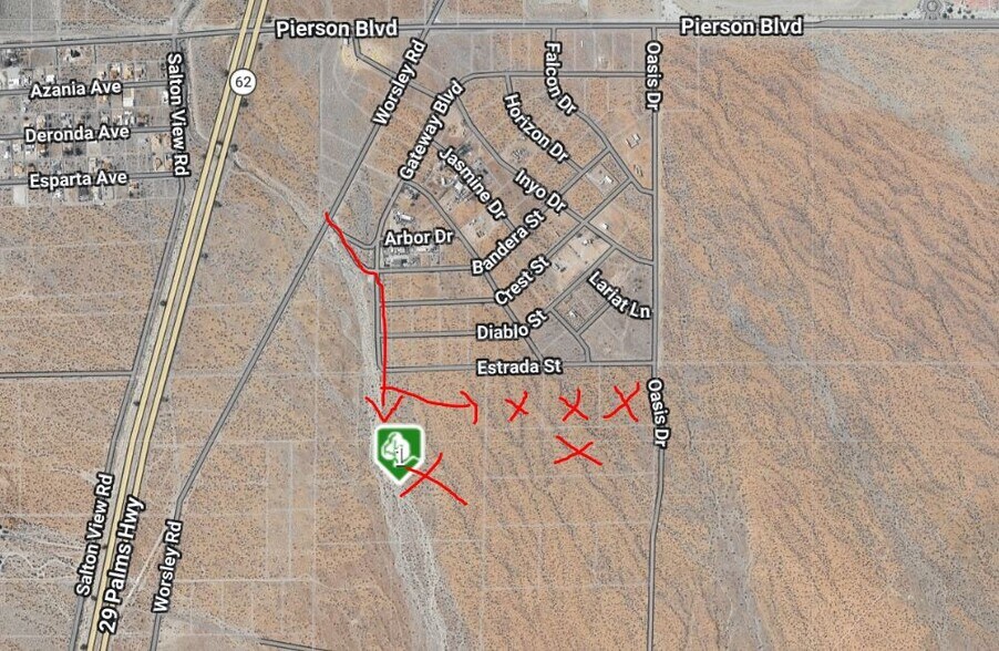 More Photos Of O Oasis Drive St @ Pierson Blvd, Desert Hot Springs Land For Sale