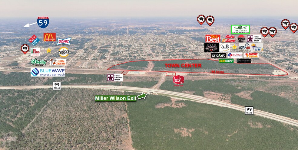 More Photos Of Commercial Corner- San Marcos & San Felipe, Cleveland Land For Sale