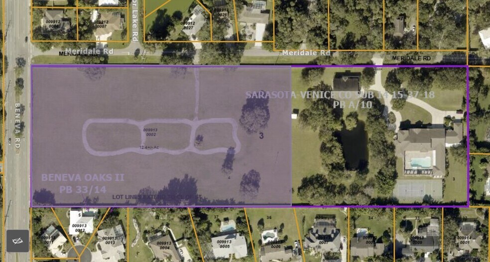 More Photos Of 3736 Meridale Rd, Sarasota Land For Sale