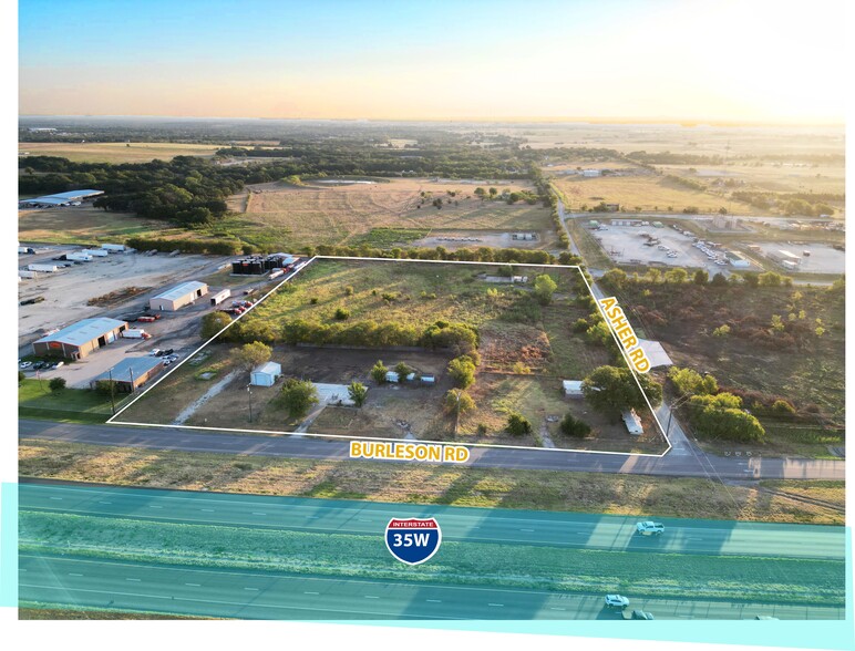 Primary Photo Of Asher Rd @ Interstate 35 Frontage Rd, Alvarado Land For Sale