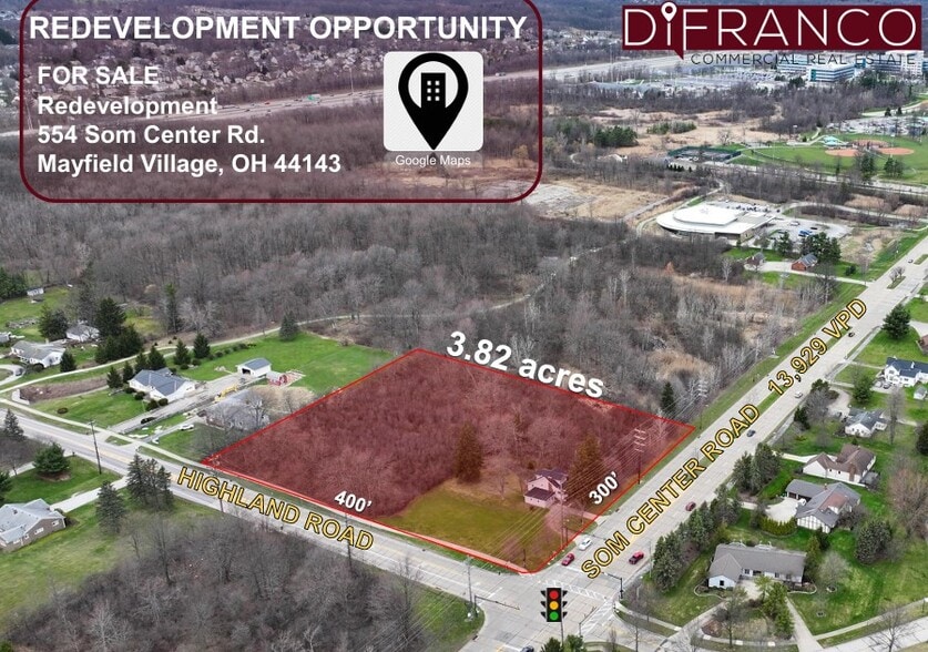 Primary Photo Of 554 Som Center Rd, Mayfield Village Land For Sale