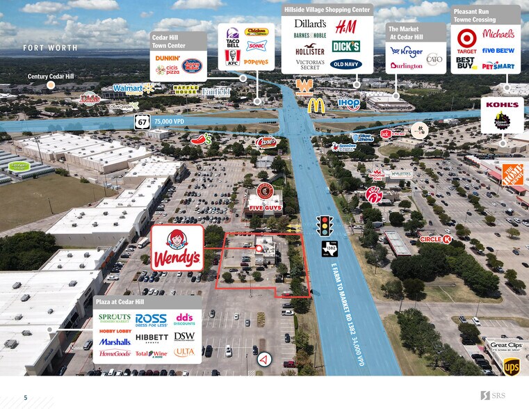 More Photos Of 404 E FM 1382, Cedar Hill Fast Food For Sale