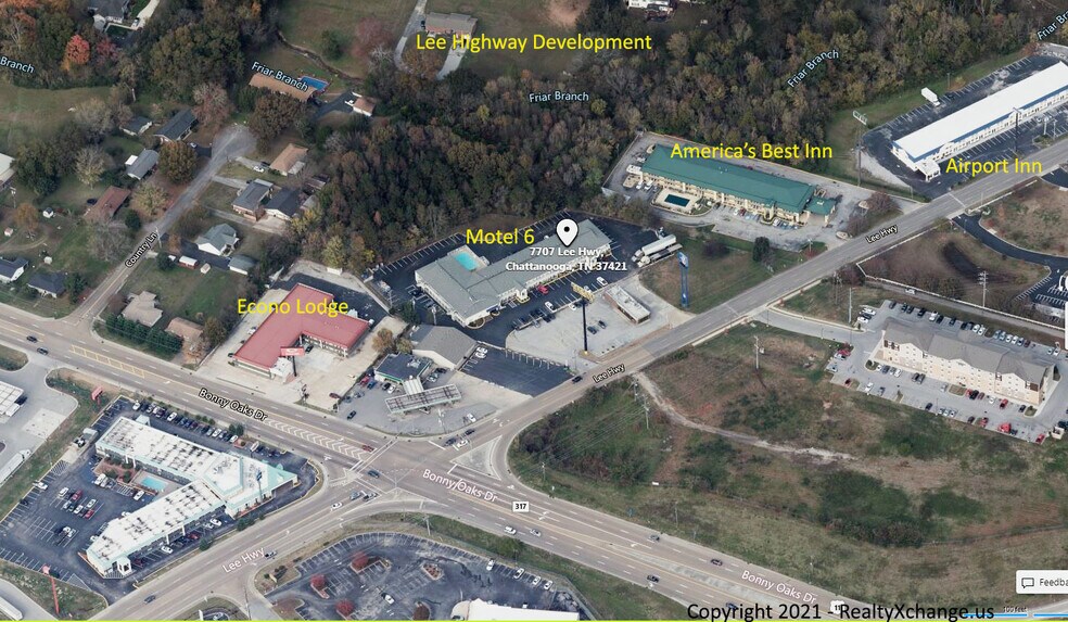 More Photos Of 7707 Lee Hwy, Chattanooga Hotel For Sale