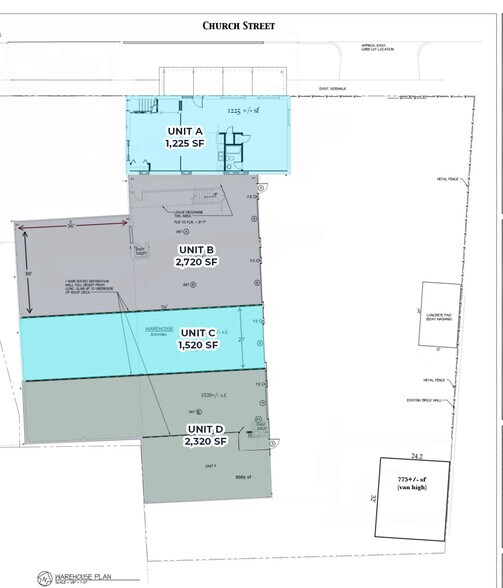 More Photos Of 805 Church St, Mobile Light Distribution For Lease