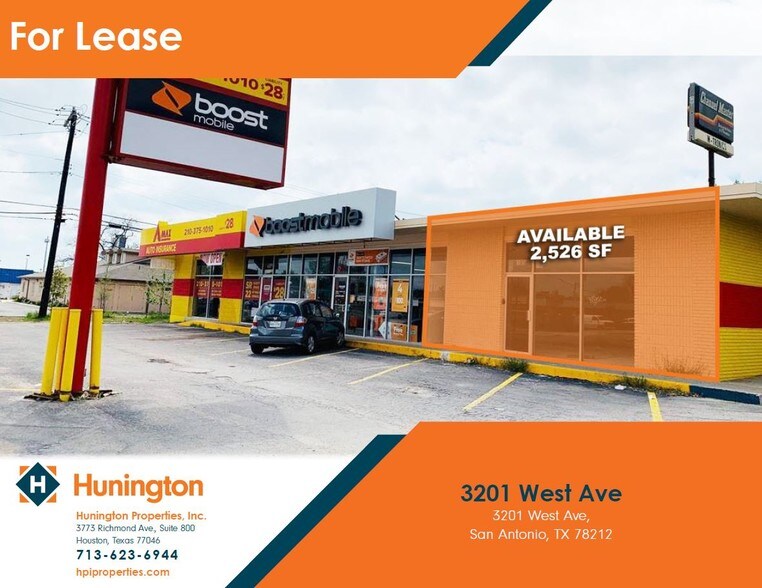 More Photos Of 3201 West Ave, San Antonio Storefront Retail Office For Lease