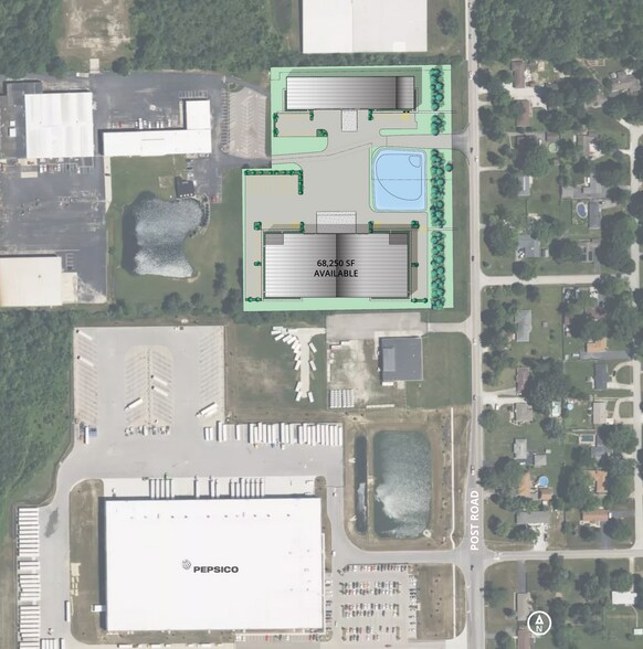 More Photos Of 910 Post Rd, Indianapolis Distribution For Sale