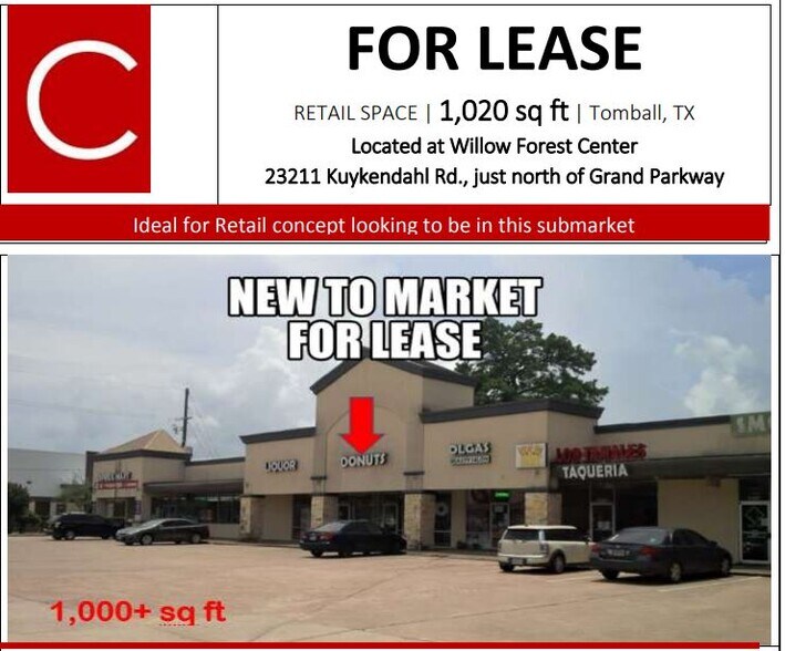 More Photos Of 23211 Kuykendahl Rd, Tomball Unknown For Lease