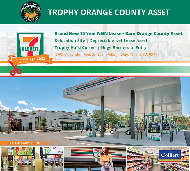 Primary Photo Of NWC McFadden & Tustin Village Way ave, Tustin Convenience Store For Sale