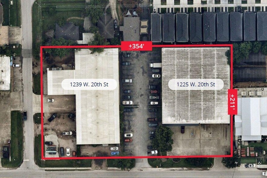 More Photos Of 1239 W. 20th St. & 1225 W. 20th St, Houston Land For Sale