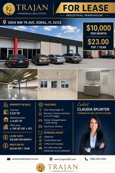 More Photos Of 3004 NW 79th Ave, Doral Warehouse For Lease