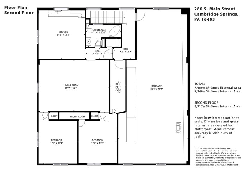 More Photos Of 280 S Main St, Cambridge Springs Storefront Retail Office For Sale