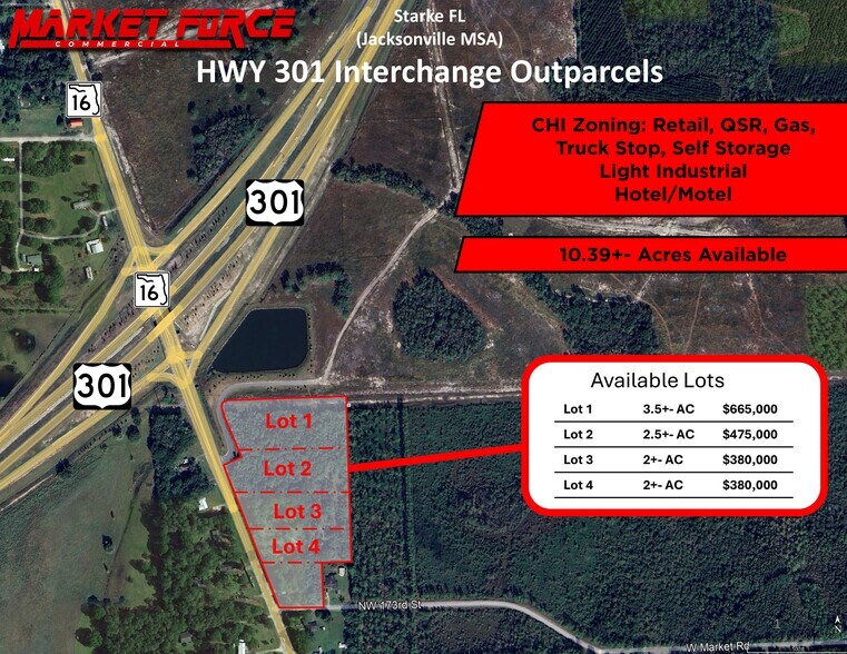 More Photos Of 17339 NW State Road 16, Starke Land For Lease