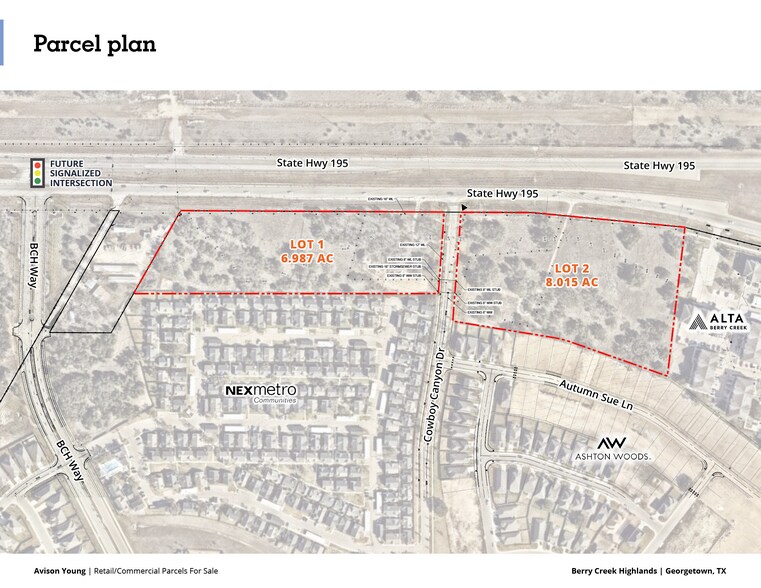 More Photos Of 2453 State Highway 195, Georgetown Land For Sale