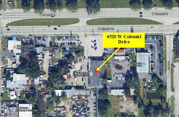 More Photos Of 4520 W Colonial Dr, Orlando Freestanding For Lease