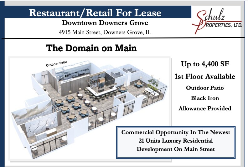 More Photos Of 4915 Main St, Downers Grove Apartments For Lease