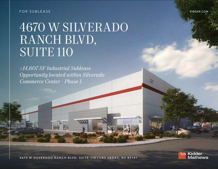 Primary Photo Of 4670 W Silverado Ranch Blvd, Las Vegas Warehouse For Lease