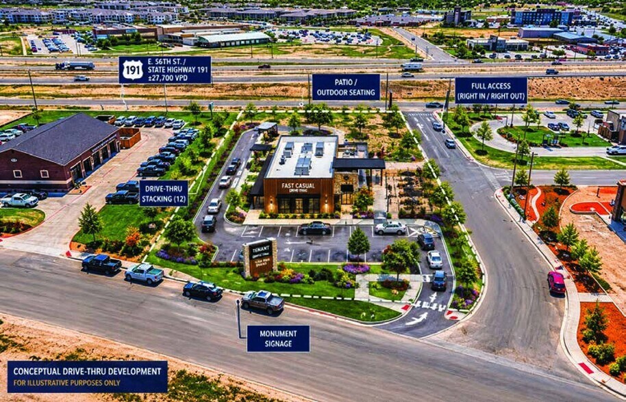 More Photos Of 8110 56th st, Odessa Land For Lease