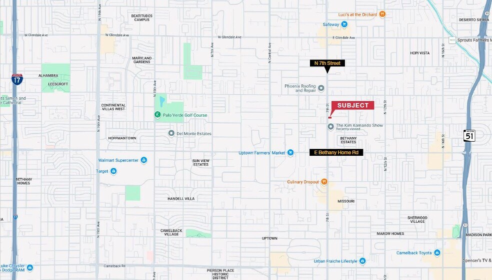 More Photos Of 709 E Claremont St, Phoenix General Retail For Sale