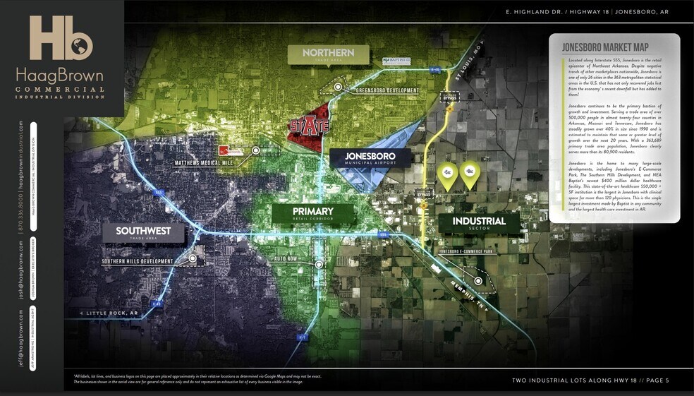 More Photos Of 6914 Highland Drive, Jonesboro Land For Sale