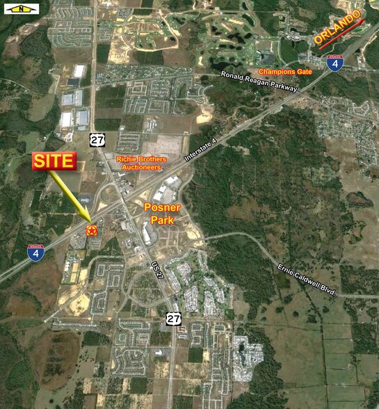 More Photos Of I-4 Frontage Road & US 27, Davenport Land For Sale