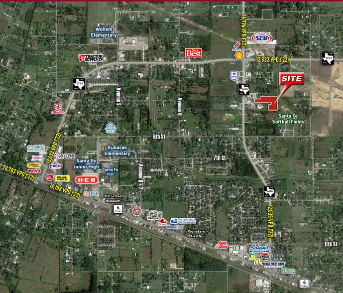 More Photos Of FM 646 Road N, Santa Fe Land For Sale