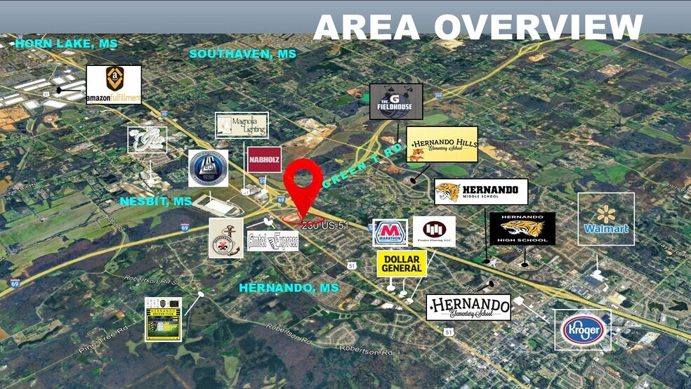 More Photos Of 230 Highway 51 S, Hernando Land For Sale