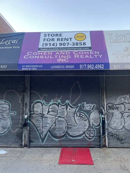 Primary Photo Of 817 Westchester Ave, Bronx Convenience Store For Lease