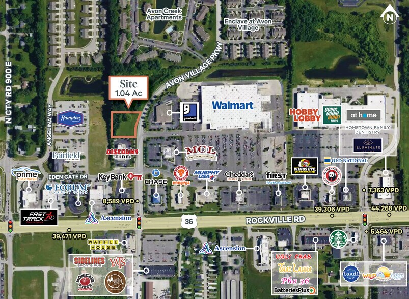 Primary Photo Of 9500 E US Highway 36, Avon Land For Sale