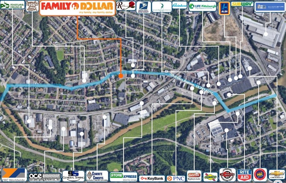 More Photos Of 821 Chartiers Ave, McKees Rocks Freestanding For Sale