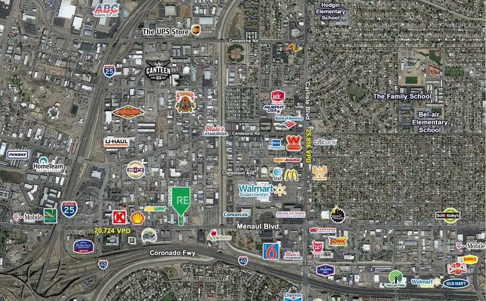 More Photos Of 2437 Menaul Blvd NE, Albuquerque Freestanding For Sale