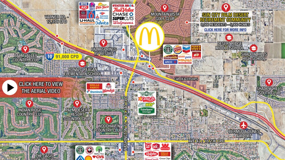 More Photos Of 78365 Varner Rd, Palm Desert Fast Food For Sale