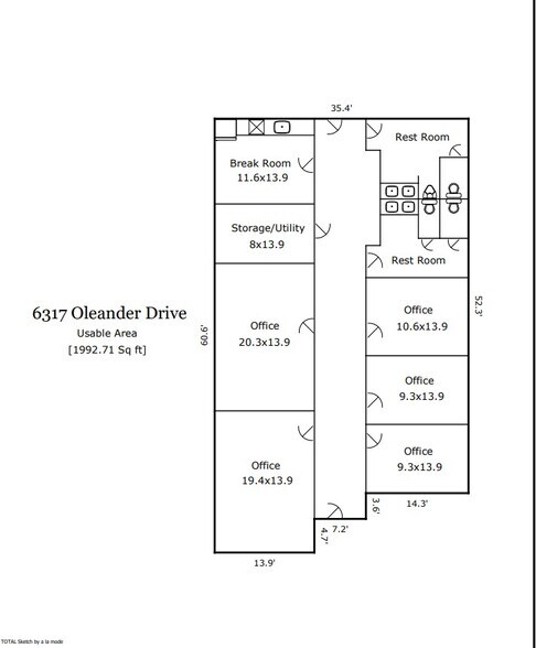 More Photos Of 6317 Oleander Dr, Wilmington Office Residential For Lease