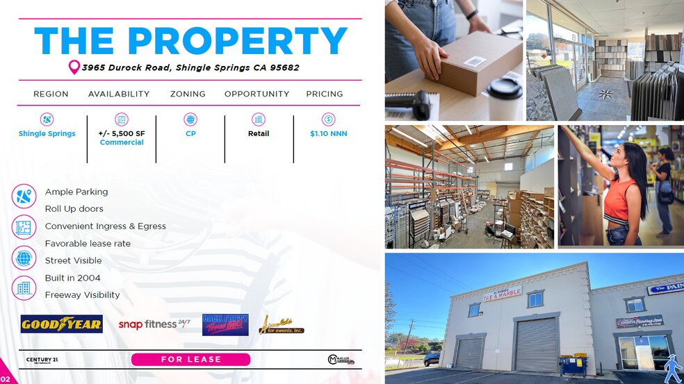 More Photos Of 3965 Durock Rd, Shingle Springs Showroom For Lease