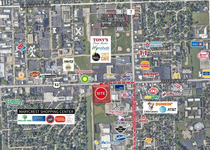 More Photos Of 2000 W Jefferson St, Joliet Land For Sale