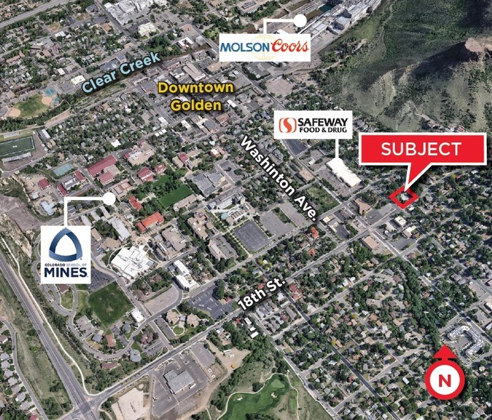 More Photos Of 1823 Ford St, Golden Office Residential For Lease