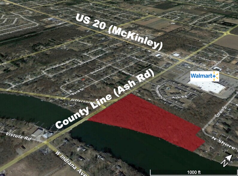 More Photos Of NE Corner Ash Rd & Saint Joseph River, Osceola Land For Sale