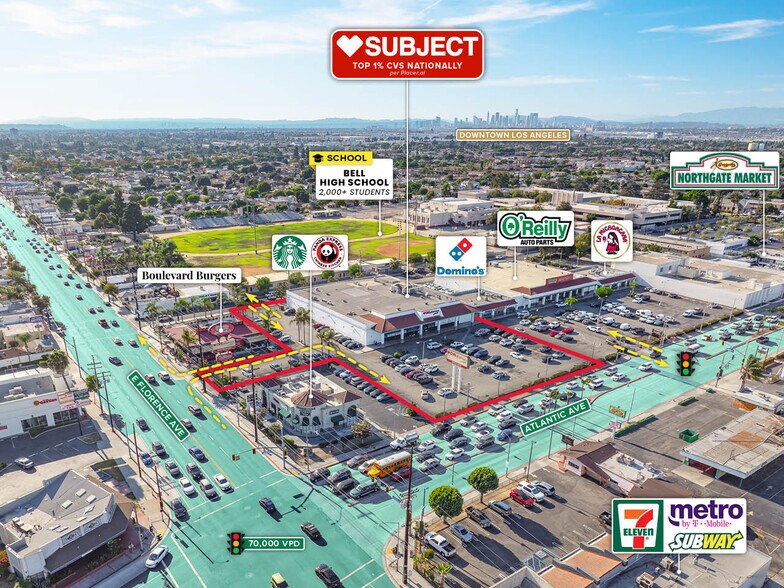 More Photos Of 7101 Atlantic Ave, Bell Supermarket For Sale