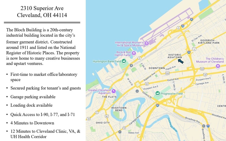 More Photos Of 2310 Superior Ave E, Cleveland Loft Creative Space For Lease