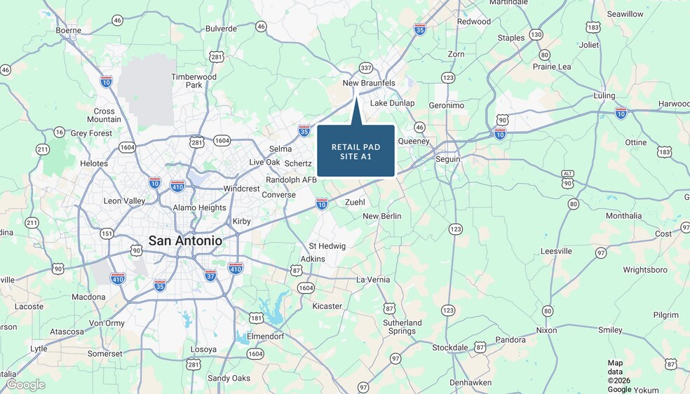 More Photos Of Loop 337, New Braunfels Land For Sale