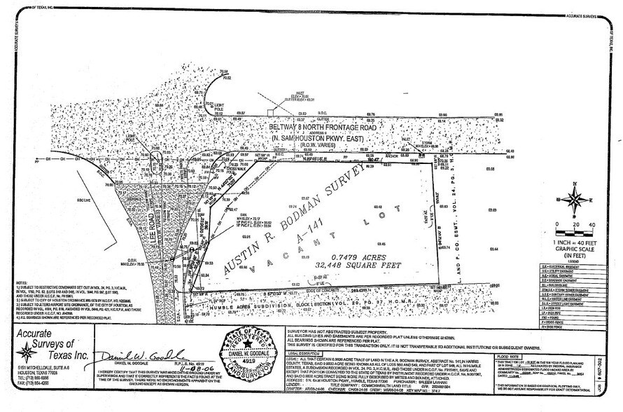 More Photos Of 5828 N Sam Houston Pky, Humble Land For Lease
