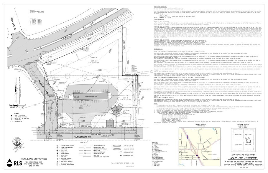 More Photos Of 12554 Gunderson Rd, Osseo Land For Sale