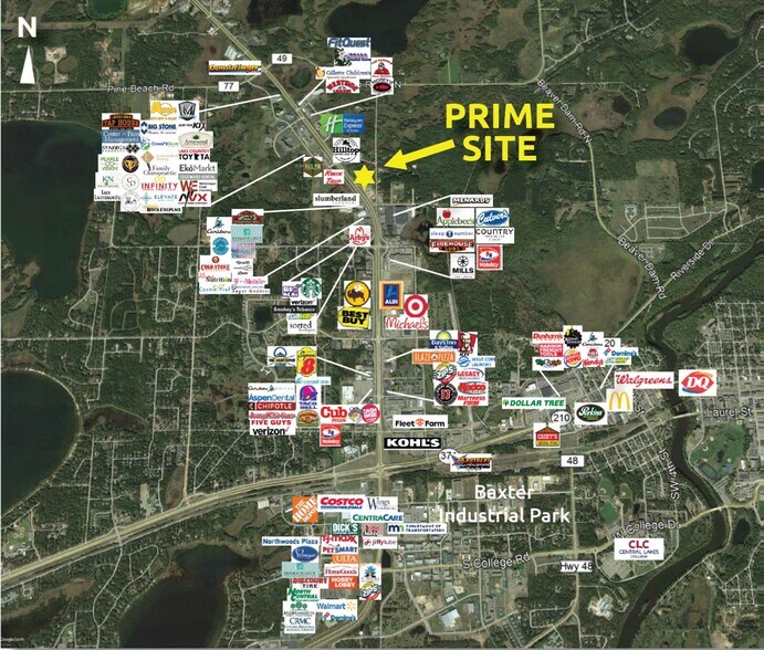 More Photos Of Highway 371 N, Baxter Land For Sale